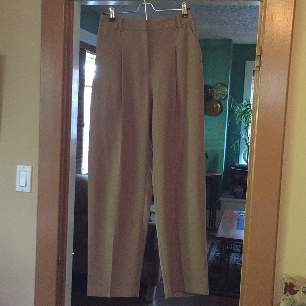 Top shop high wasted pleated dress pant.